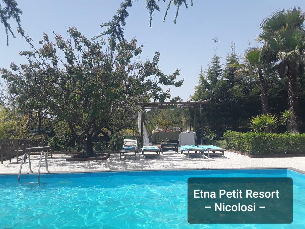 Etna Petit Relais Acomodação com café da manhã Nicolosi Exterior foto